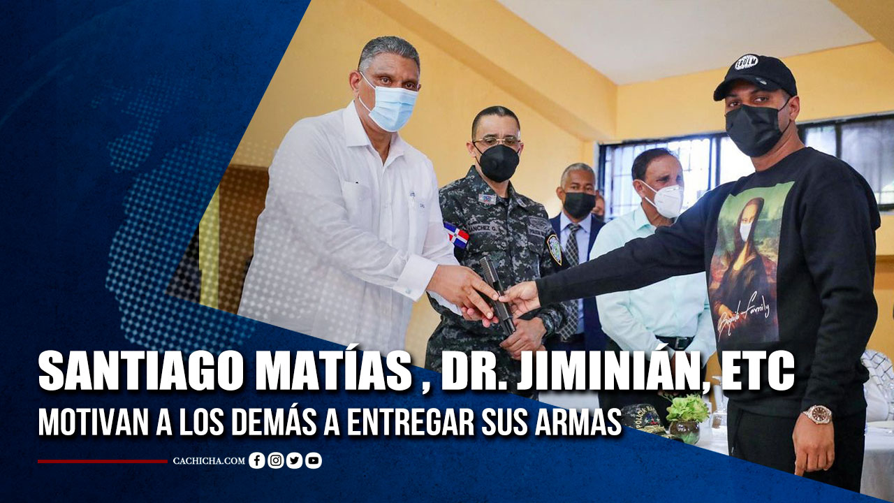 Santiago Matías, Ramón Tolentino, Cruz Jiminián, Etc. Entregan Sus Armas | Tu Tarde
