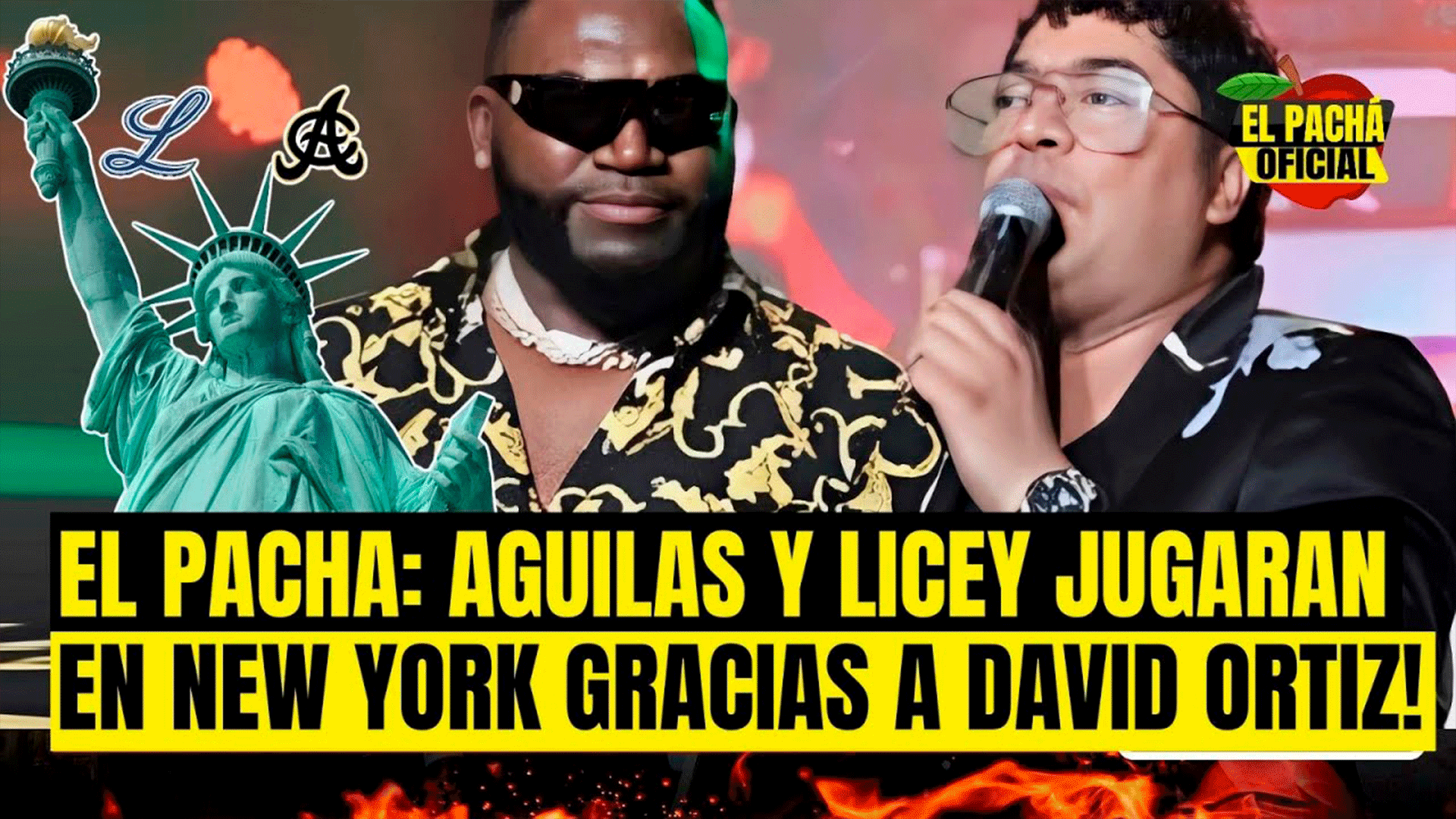 EL PACHA: AQUILAS Y LICEY JUGARAN EN NEW YORK GRACIAS A DAVID ORTIZ