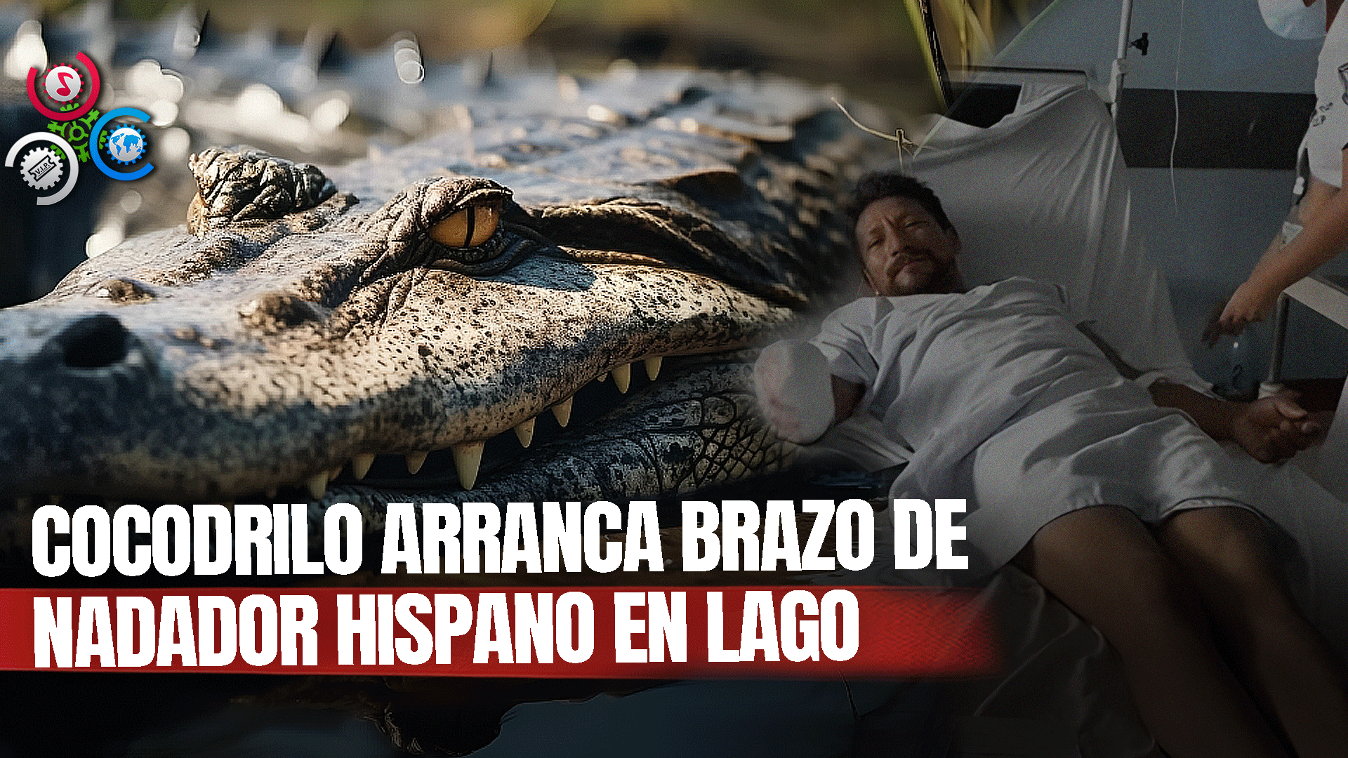 Un Cocodrilo Le Arranca Un Brazo A Un Hombre Hispano Que Entró A Nadar A Un Lago