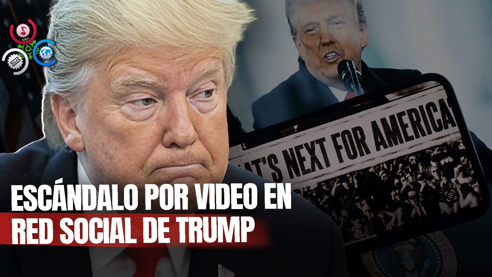 Causa Polémica Un Video Publicado En La Red Social De Trump