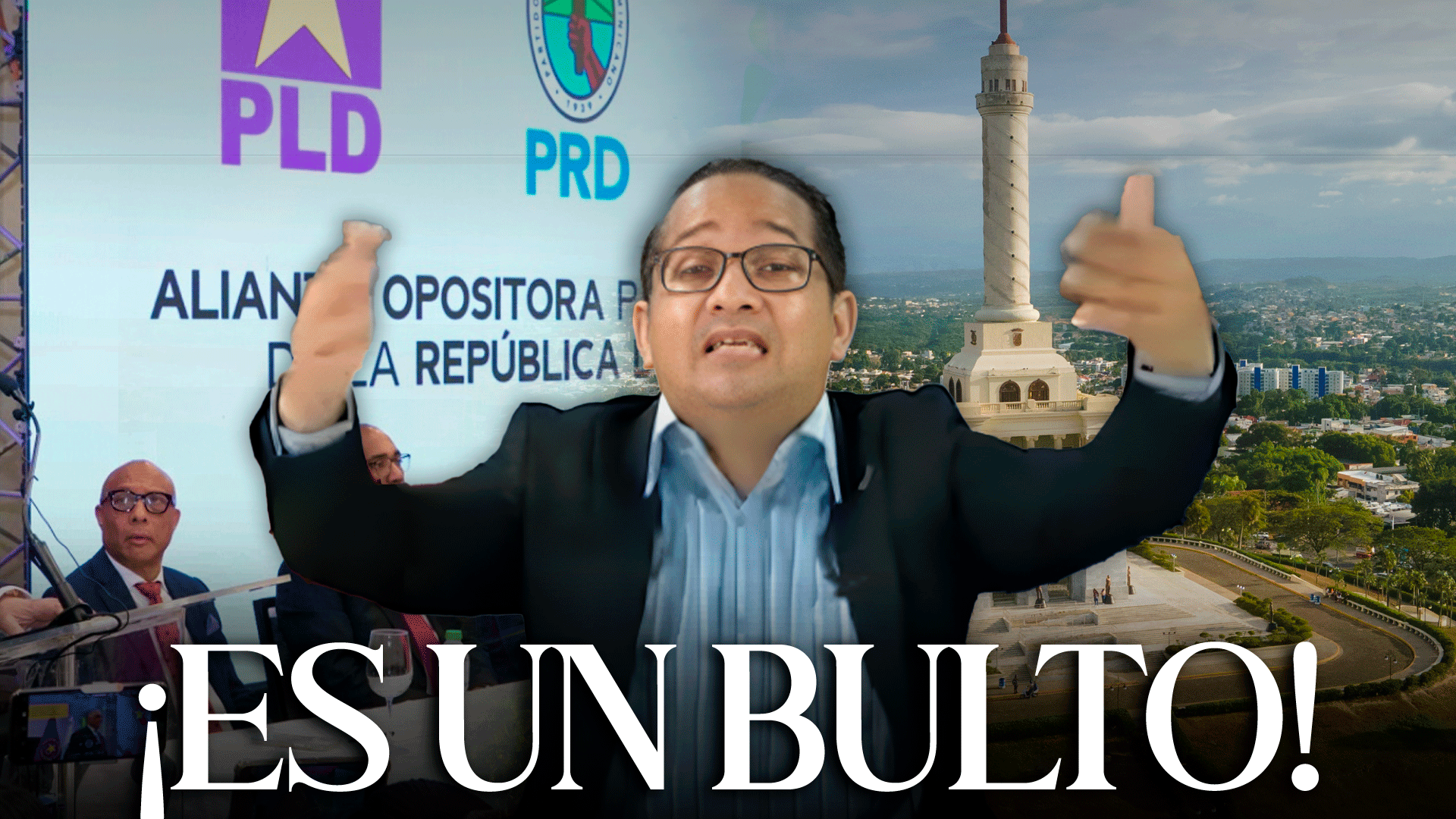 “La Alianza Del PLD En Santiago Es Un BULTO”