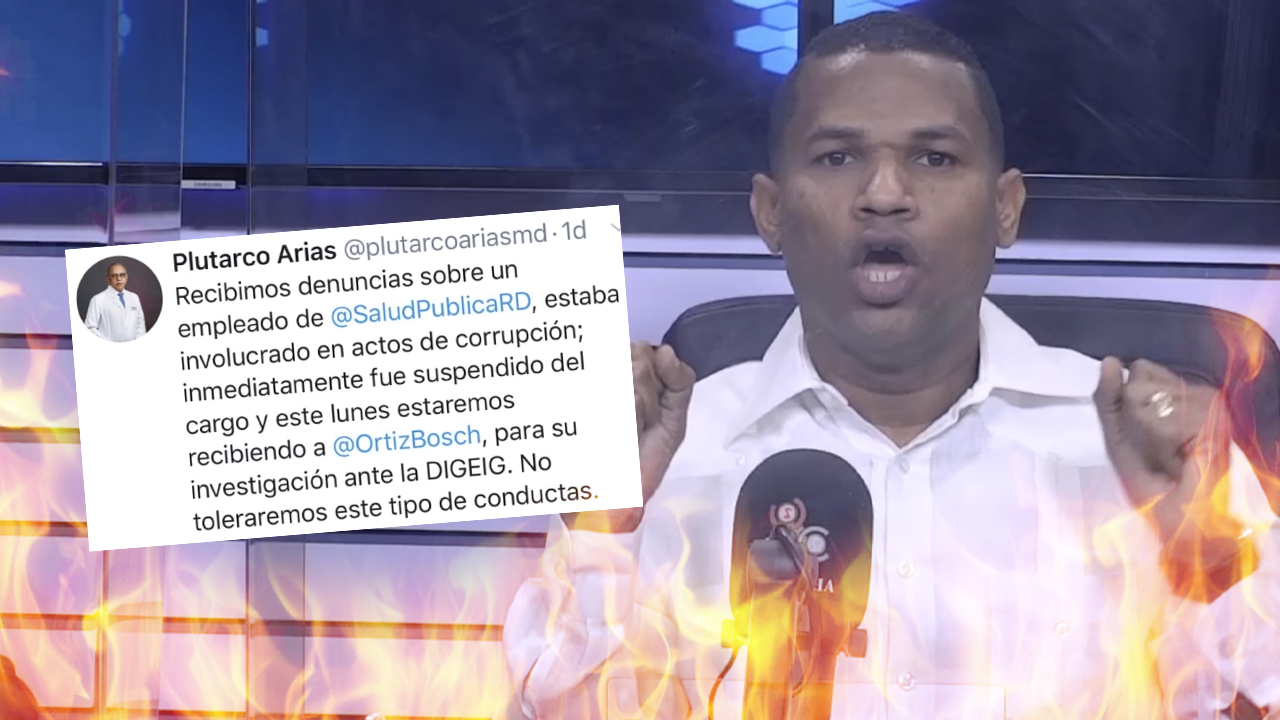 Joel Adames Revela Quien Fue El Funcionario De Salud Pública Suspendido Por Plutarco Arias