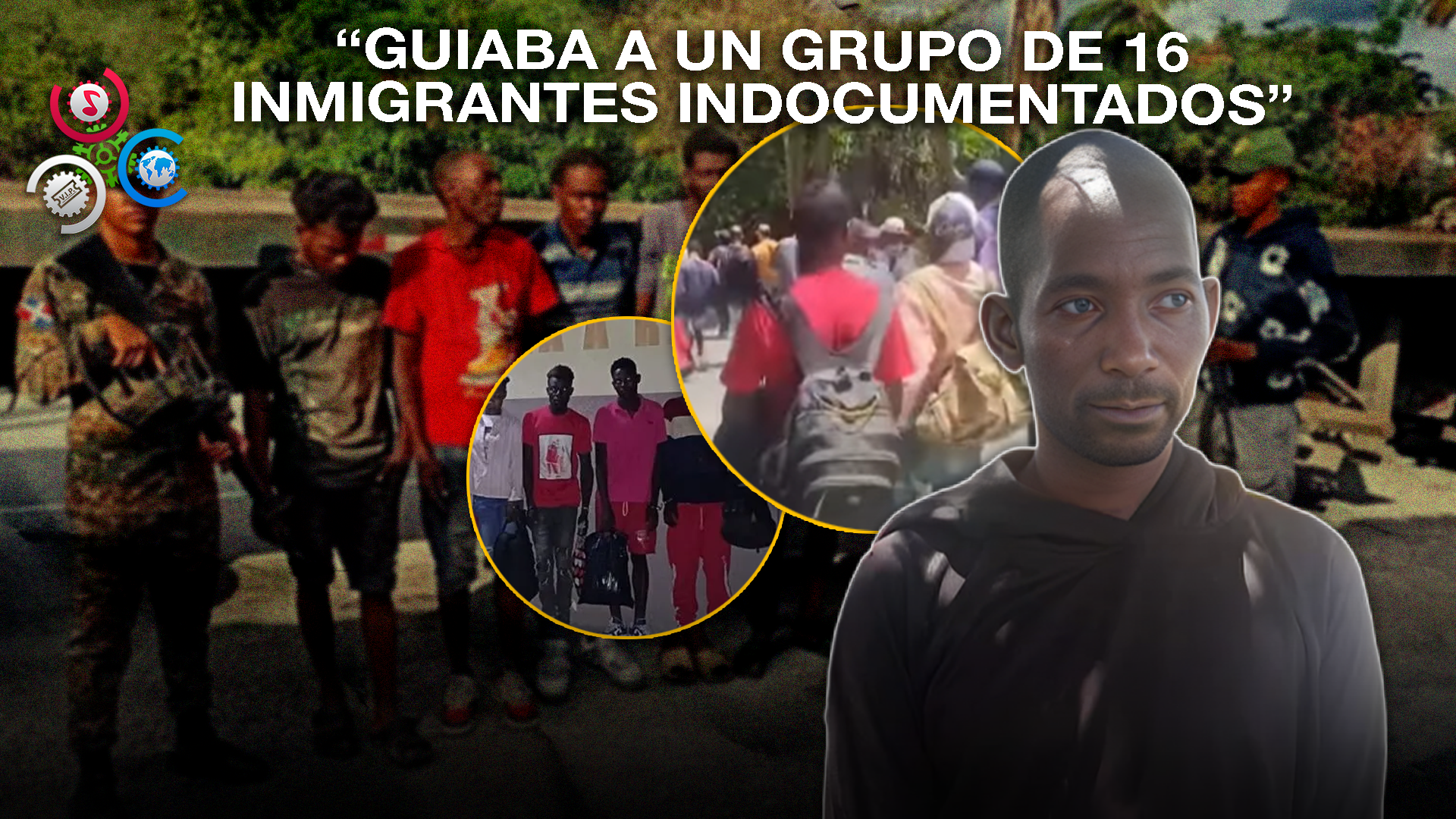 PN Atrapa A “Potea” Guiando A 16 Ilegales En Montaña De Azua