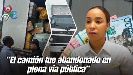 PN Recupera Camión Con Mercancías Valoradas En 10 Millones De Pesos Que Fue Robado En Santiago