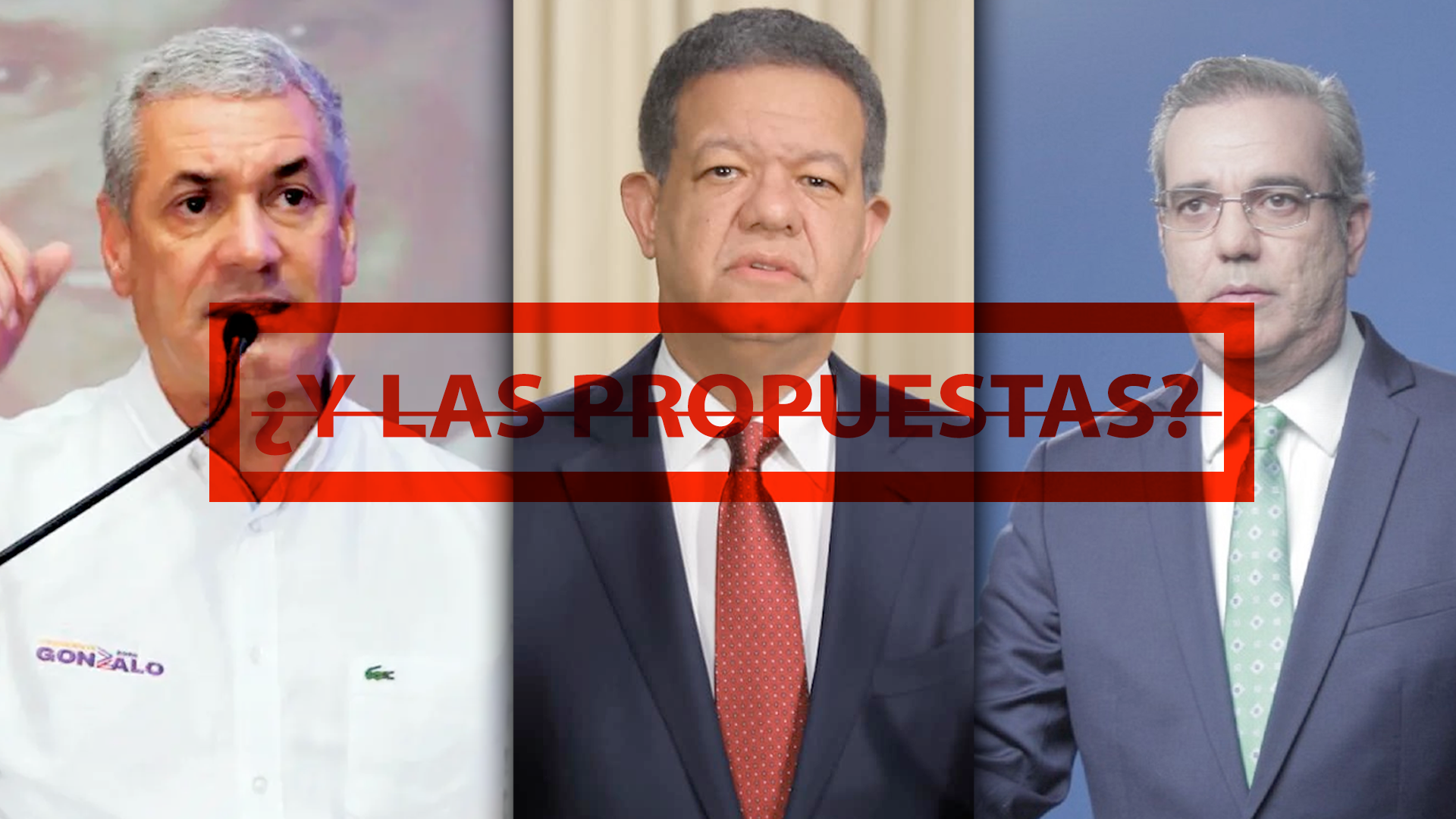 ¿Y Dónde Están Las Propuestas Políticas De Los Candidatos?