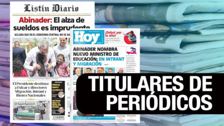 Principales Portadas De Los Periódicos De Hoy 04-08-2022