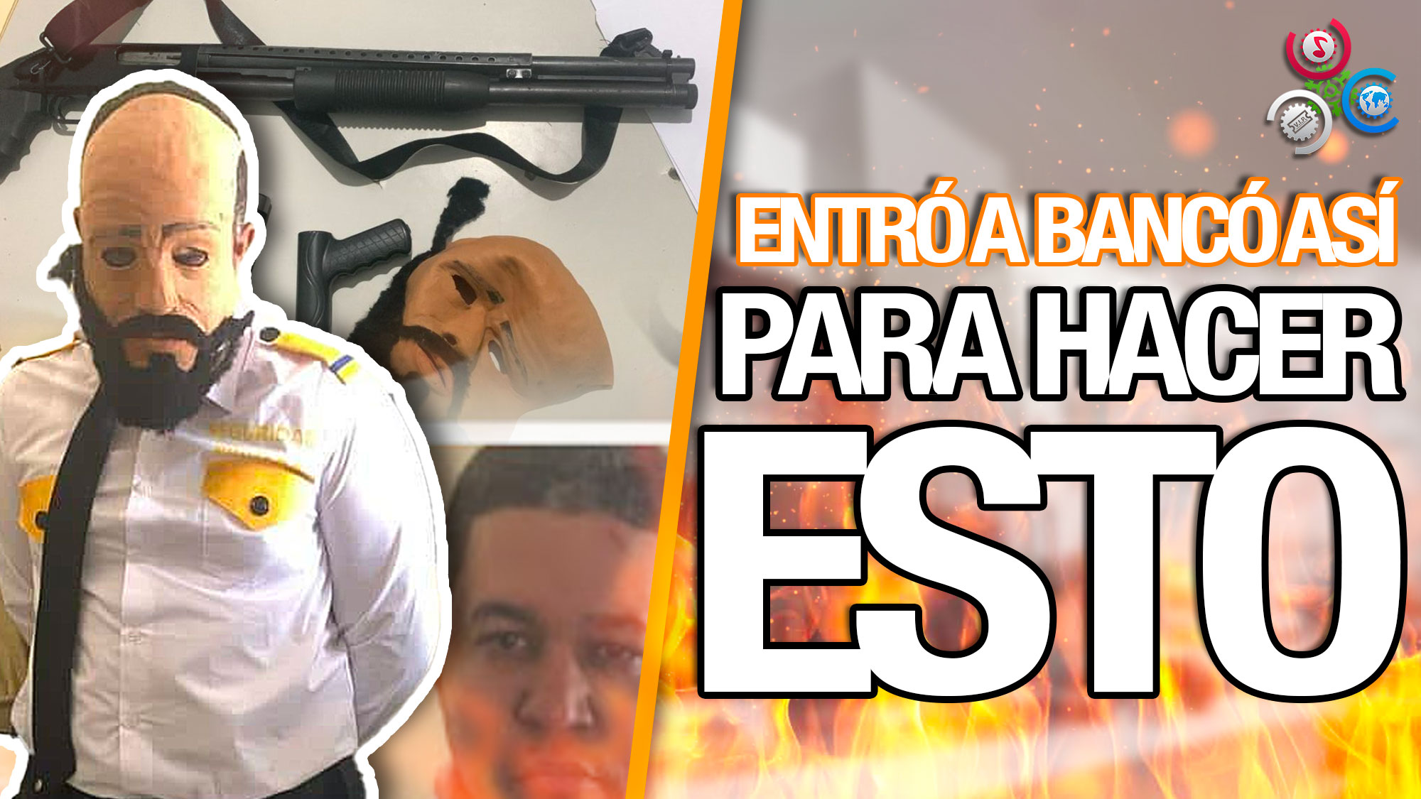 No Creerás Porque Este Hombre Entró De Este Forma A Un Banco