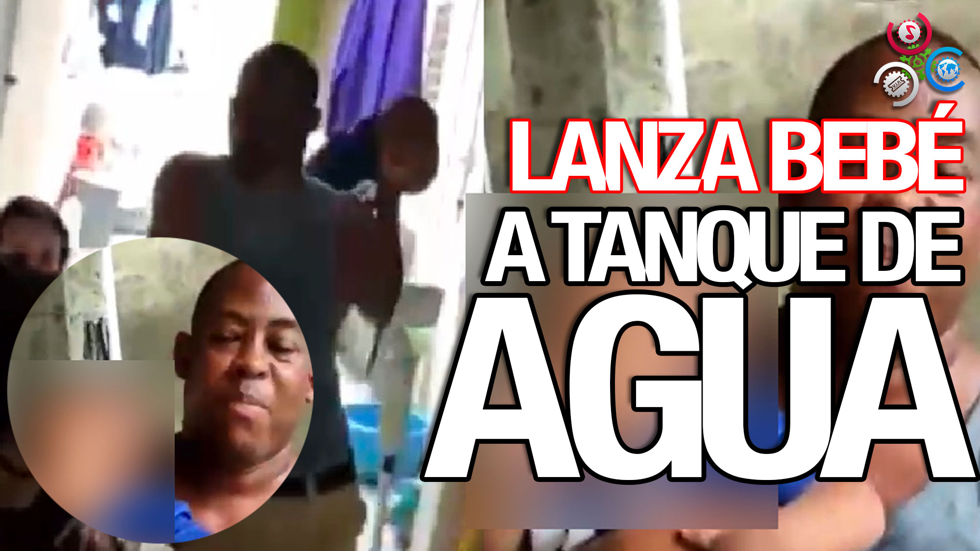 Hombre Lanza Bebé A Tanque De Agua Y Se Lo Toma A Chiste