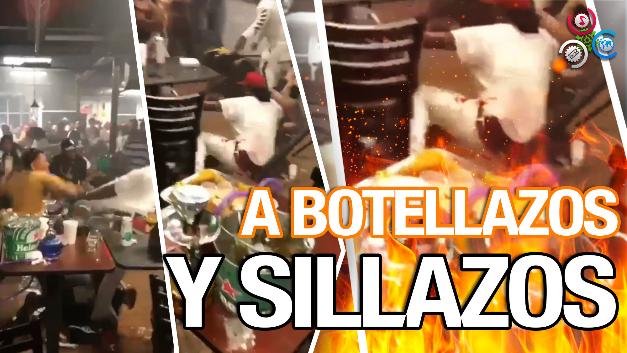 Dominicanos A Palos, Botellazos Y Sillazos En Plena Discoteca De Providence