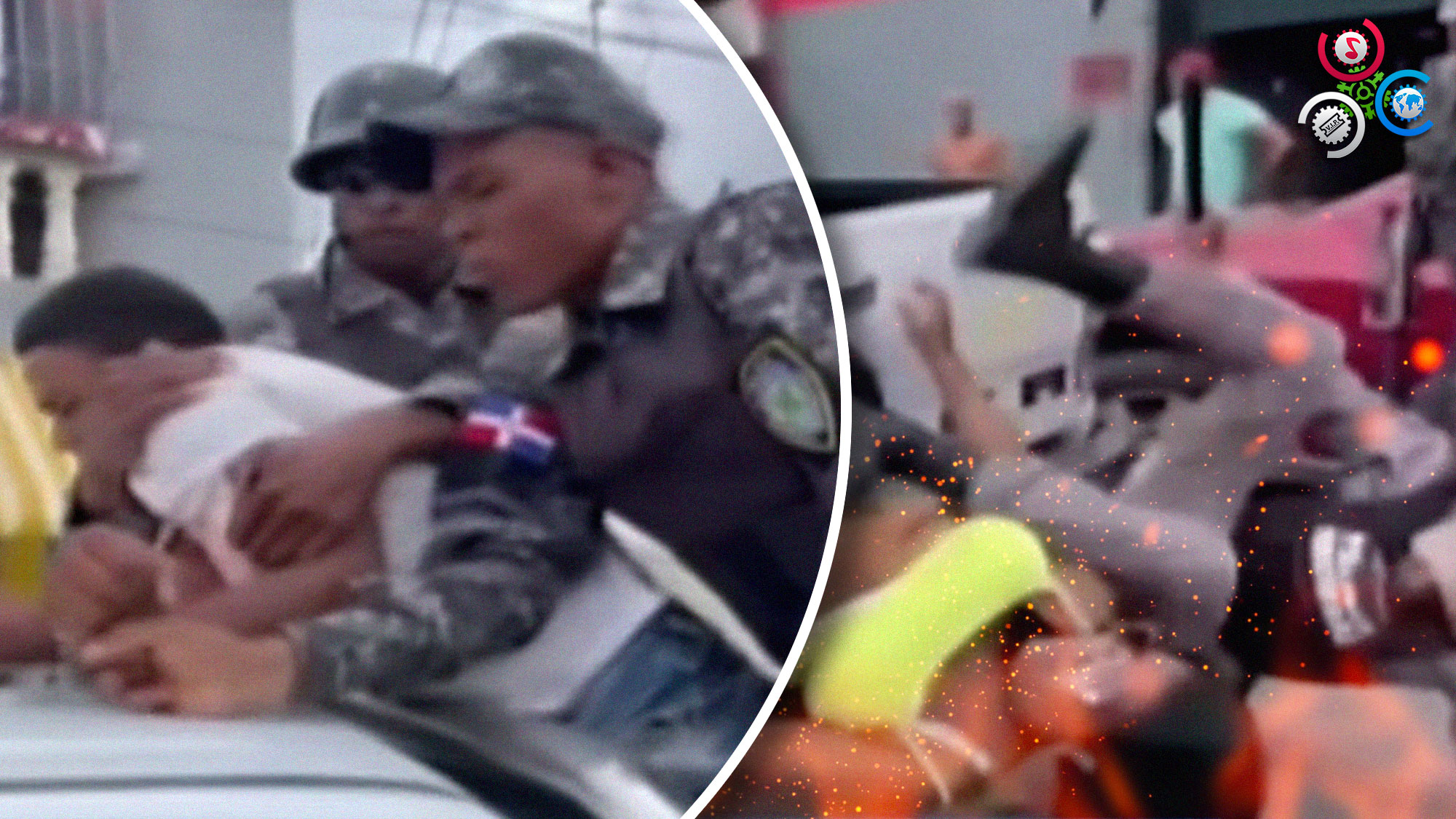 ¡¡Tremendo Lío Con Policías Deja Un Hombre Entre La Vida Y La Muerte!!