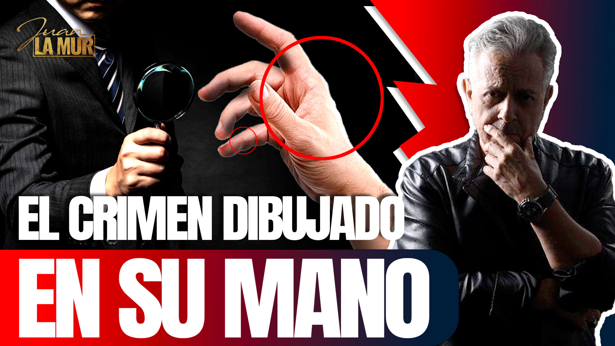 ¡EL CRIMEN DIBUJADO EN SU MANO! (La Mur Explica Cómo Atrapar A Un Violador)