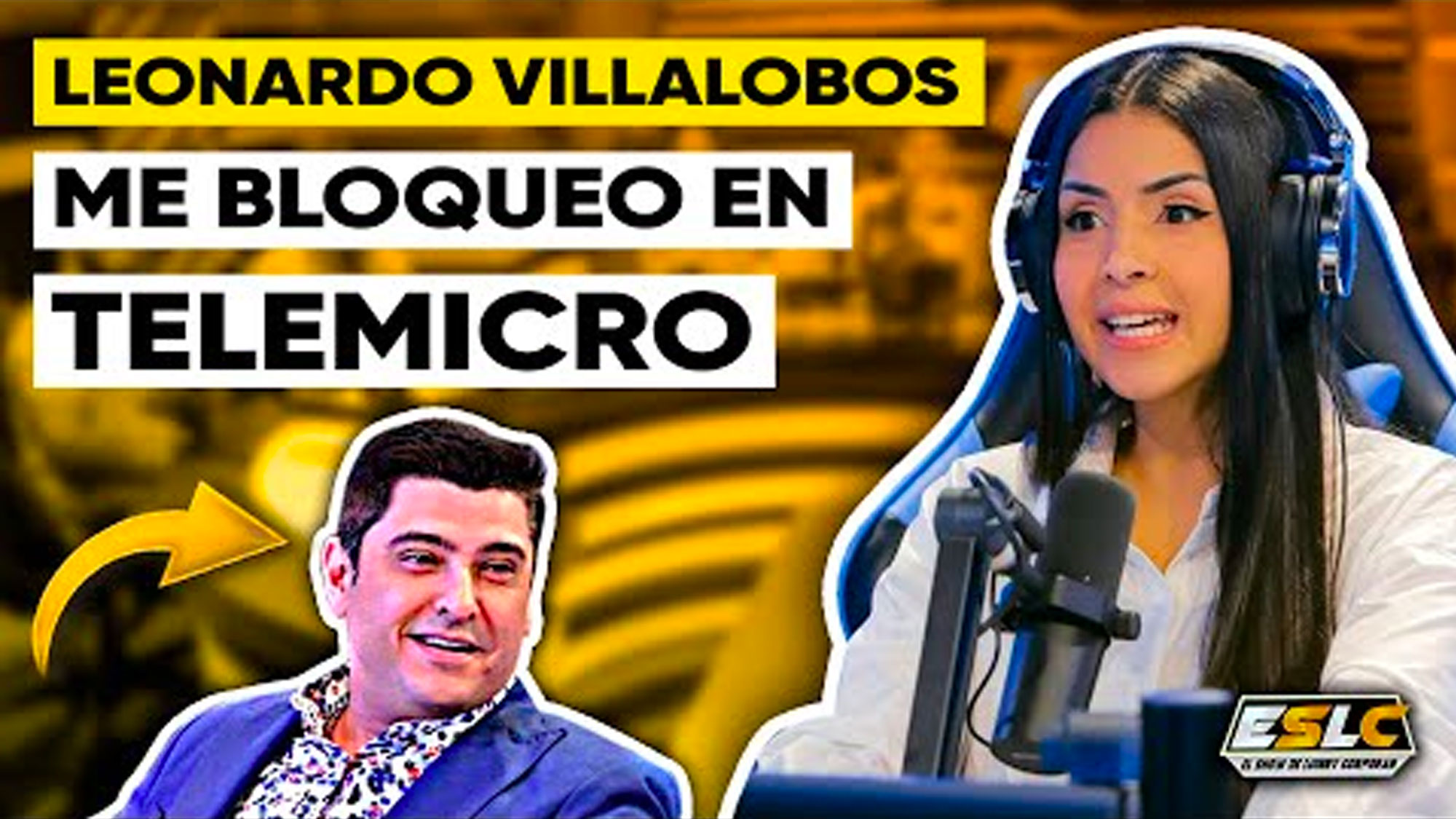 LEONARDO VILLALOBOS LE METIÓ EL PIE Y LA BLOQUEO EN TELEMICRO (KATHERIN AMESTY)