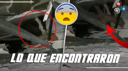 ¡¡Filtran VIDEO Del Momento En Que Encuentran A Chica Bajo Los Escombros En La Vega!!