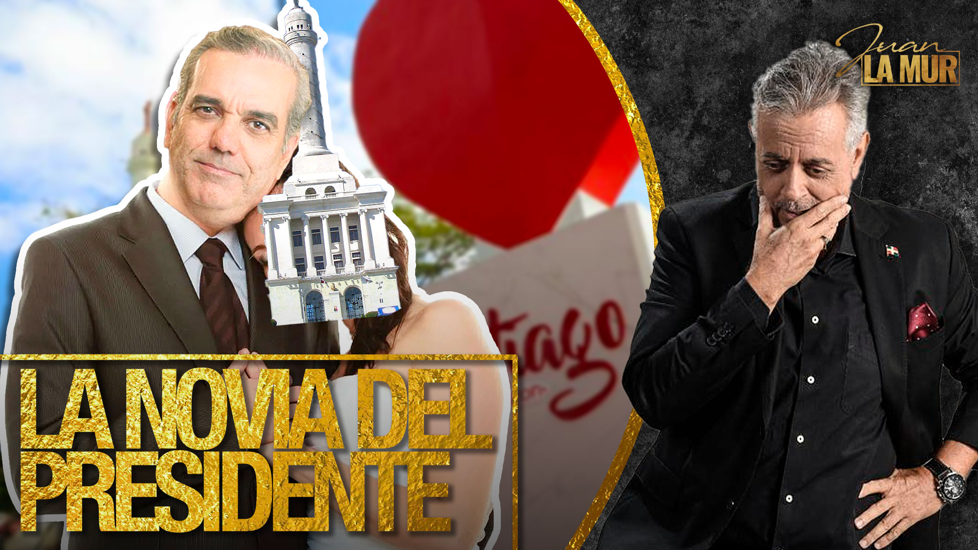 ¡LA NOVIA DEL PRESIDENTE! (La Mur Explica Por Qué Abinader Viaja Tanto A Santiago)