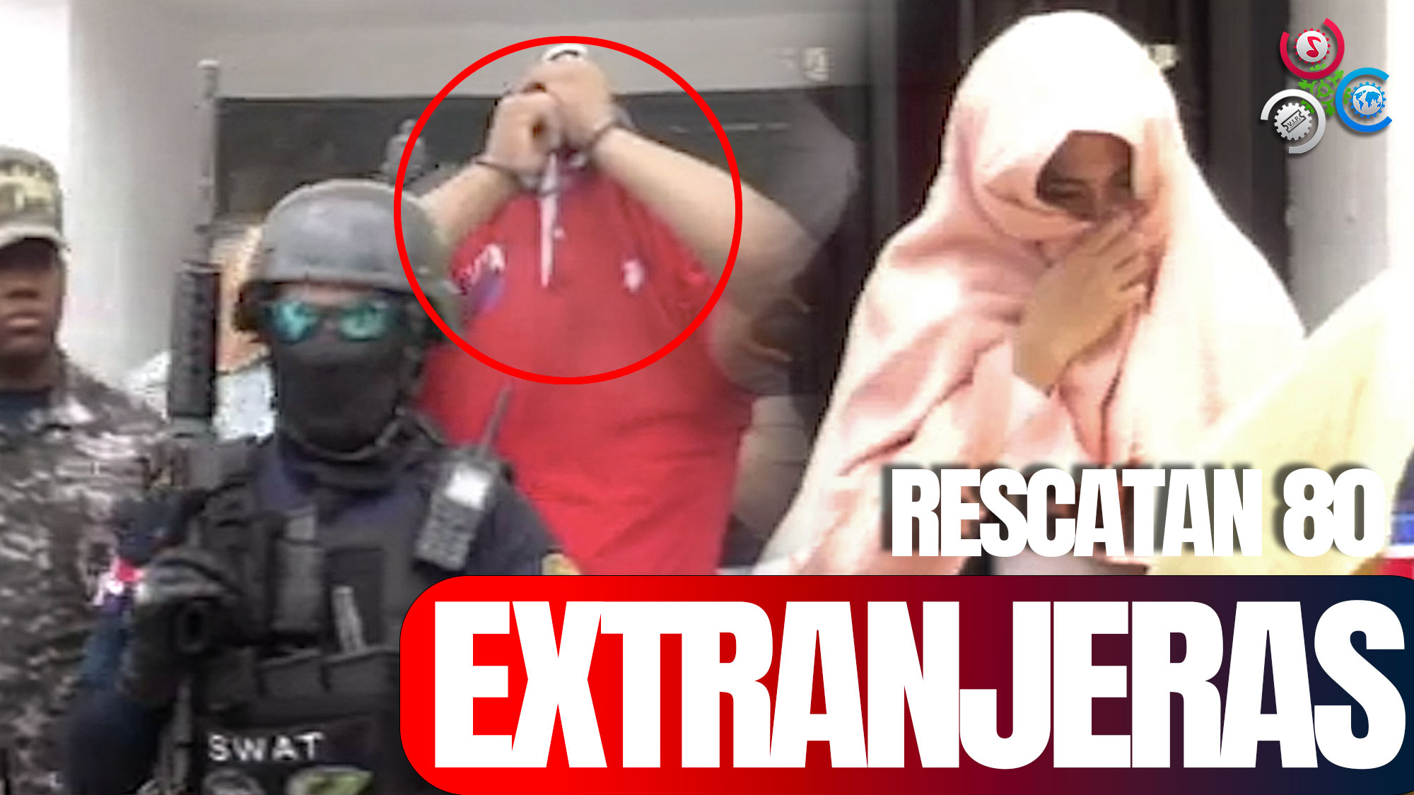 ¡Rescatan 80 EXTRANJERAS Víctimas De Trata De Personas En RD!