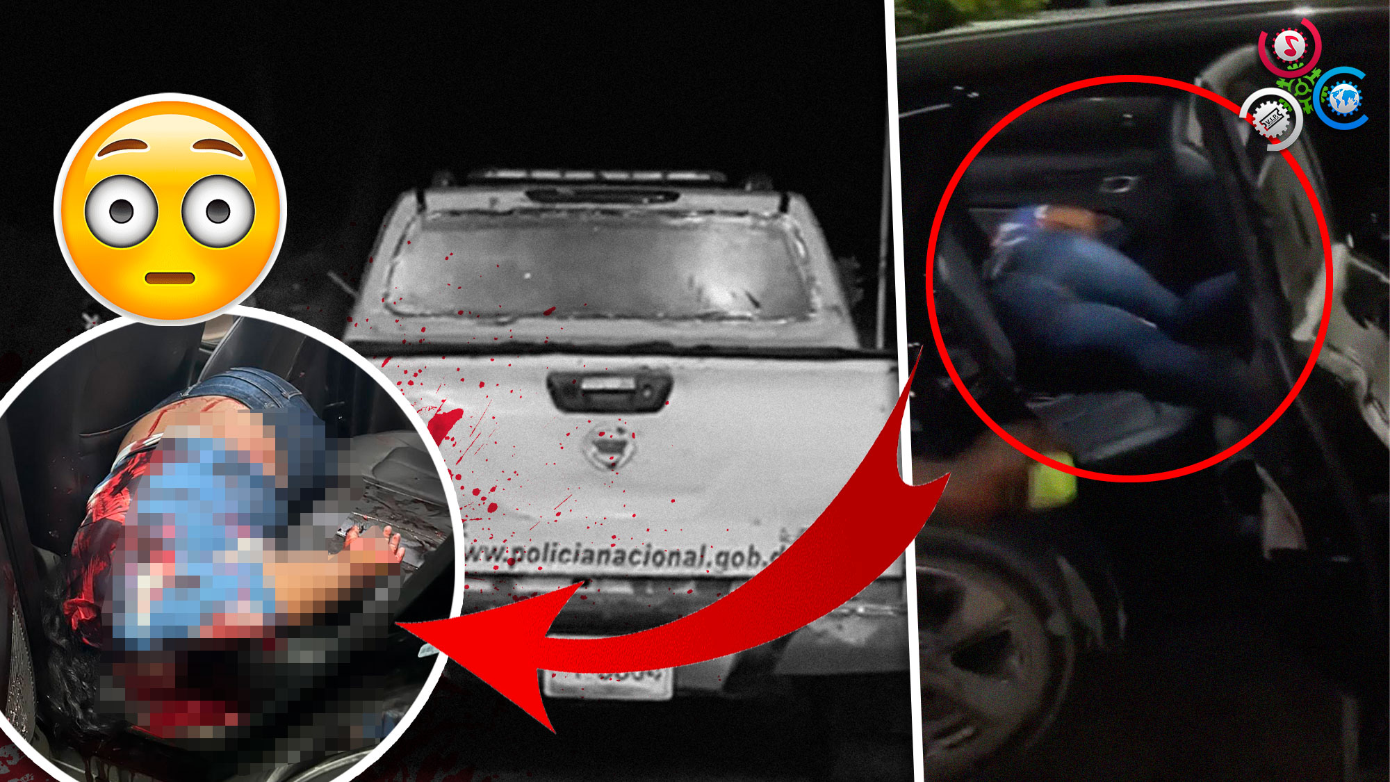 ¡Fuertes Imágenes! Policías Le Quitan La Vida A Joven Y Hieren A Otra En Pedernales