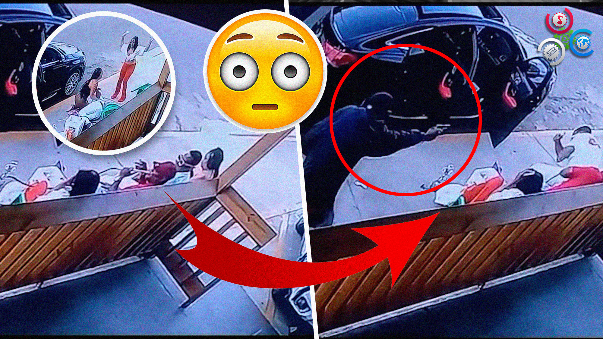 Hombre Le ENTRA A TIROS Sin Piedad A Personas Que Compartían En Colmado De SDE