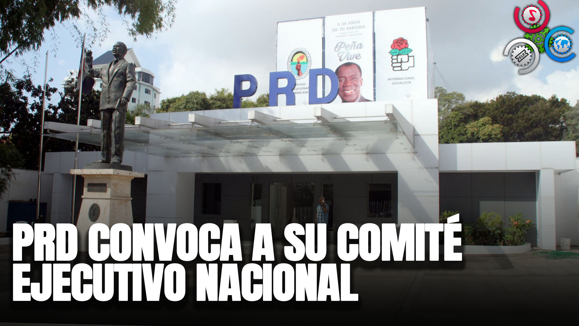 PRD Ratifica A Miguel Vargas Como Presidente Y A Junior Santos Como Secretario General