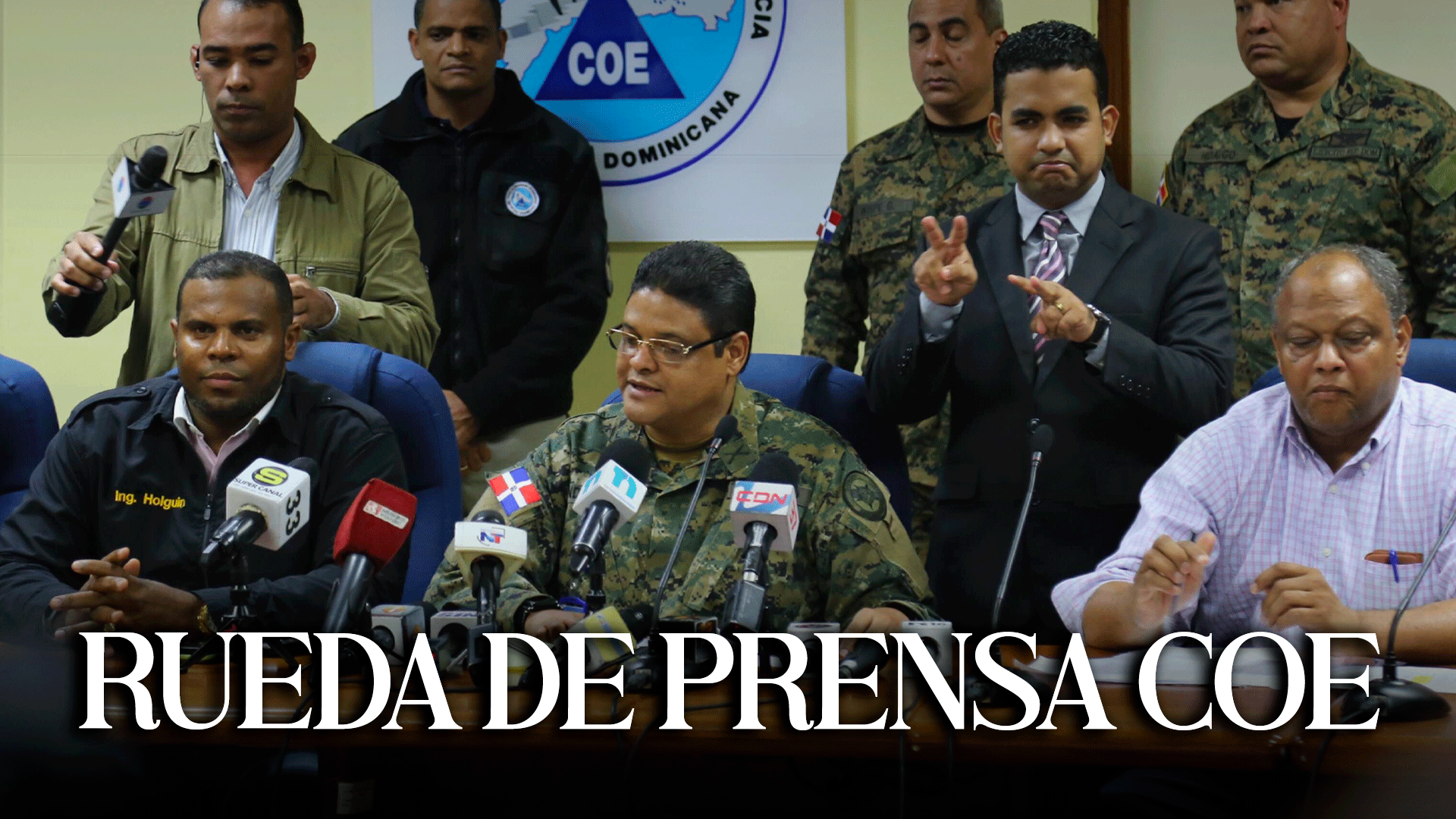 RUEDA DE PRENSA DEL COE