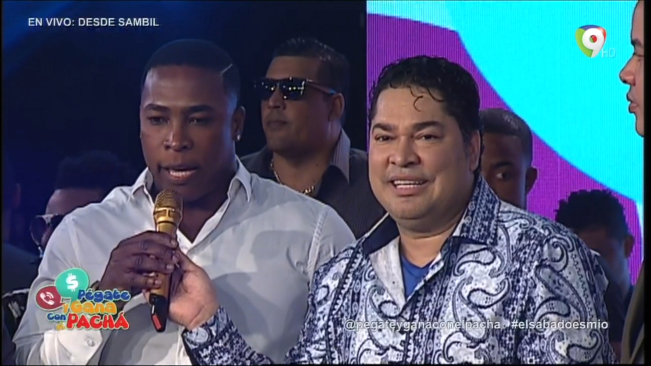 Llegada De Alfonso Soriano A Pégate Y Gana Con El Pachá En Vivo Desde SAMBIL