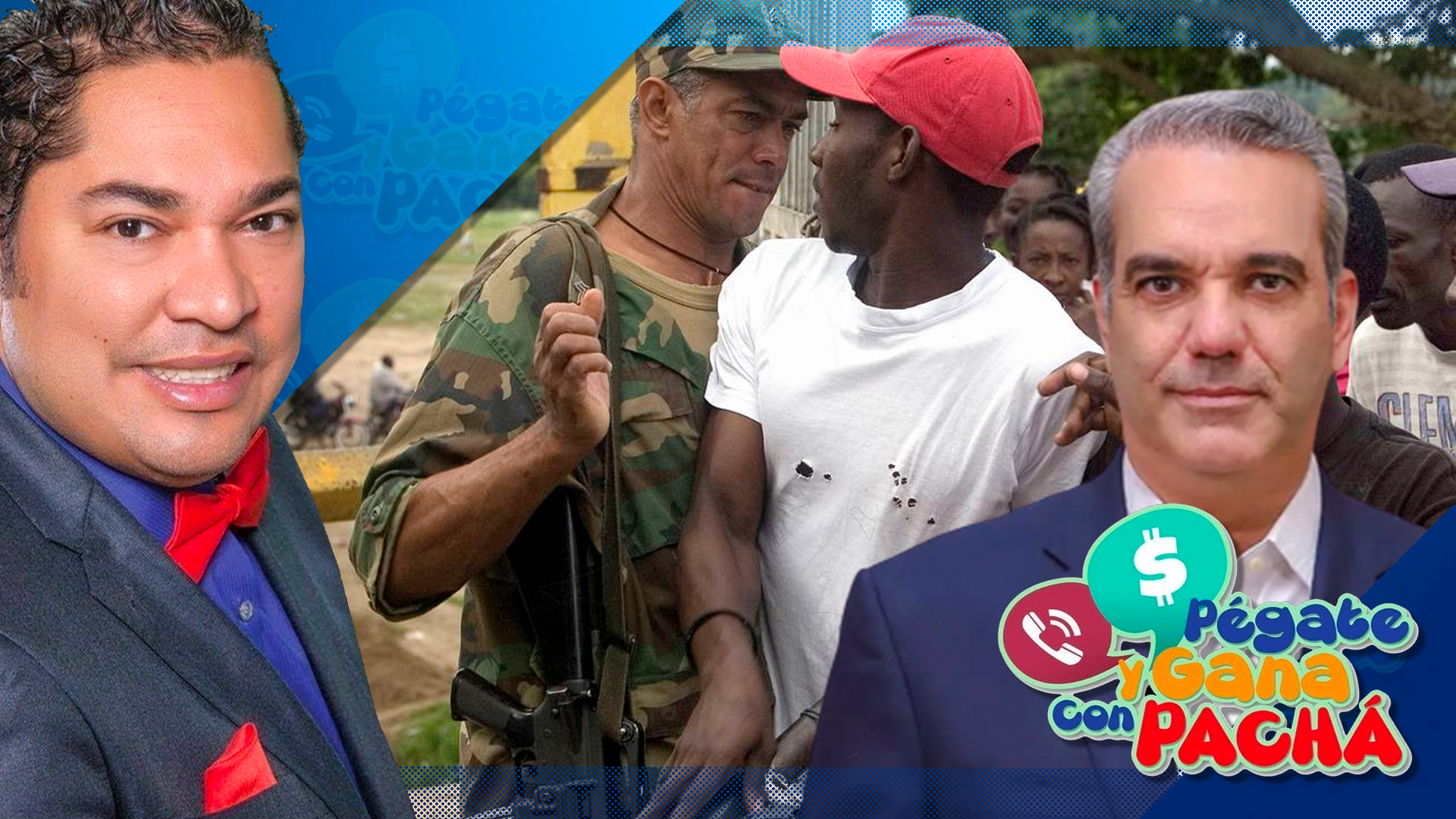 Explotan Contra Luis Abinader En Los Trabucazos | LOS HAITIANOS | Pégate Y Gana Con El Pachá