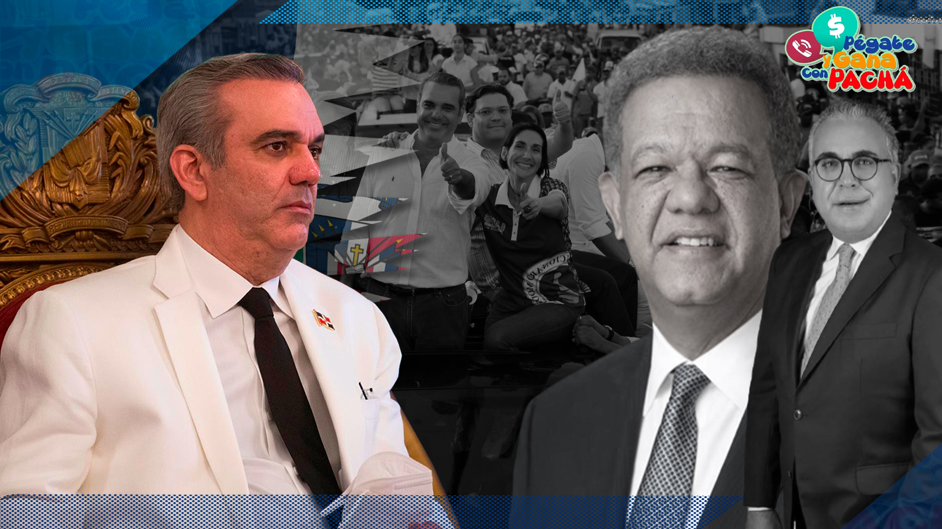 Desmienten La Encuesta Donde Leonel Queda Por Encima De Abinader | Pégate Y Gana Con El Pachá