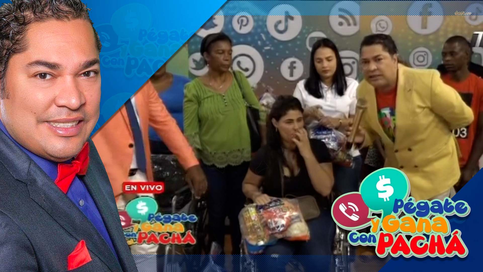 El Pachá Y Jennifer Marchena Ayudan Y Hacen Entrega De Sillas De Ruedas