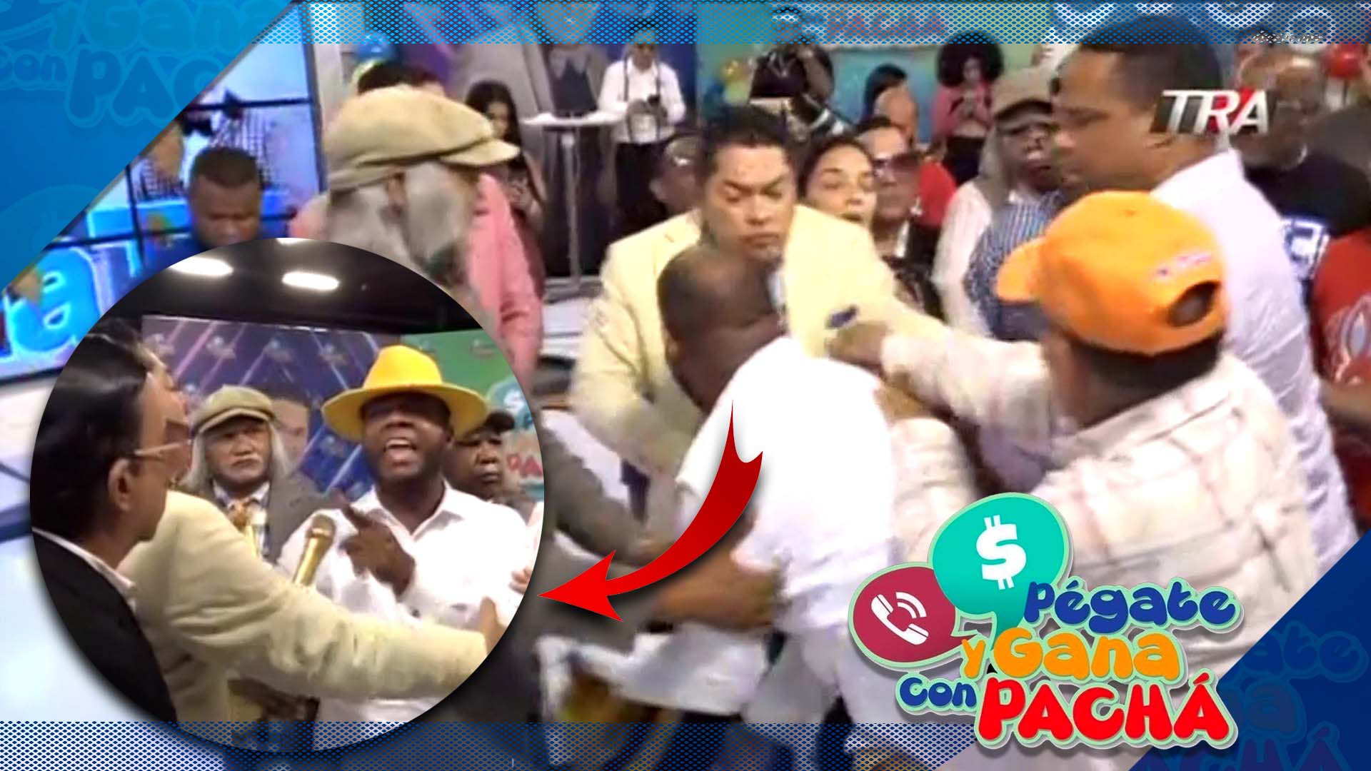 Se Arma Tremendo Lío En El Programa De El Pachá Por Culpa De Jhon Berry | Pégate Y Gana Con El Pachá