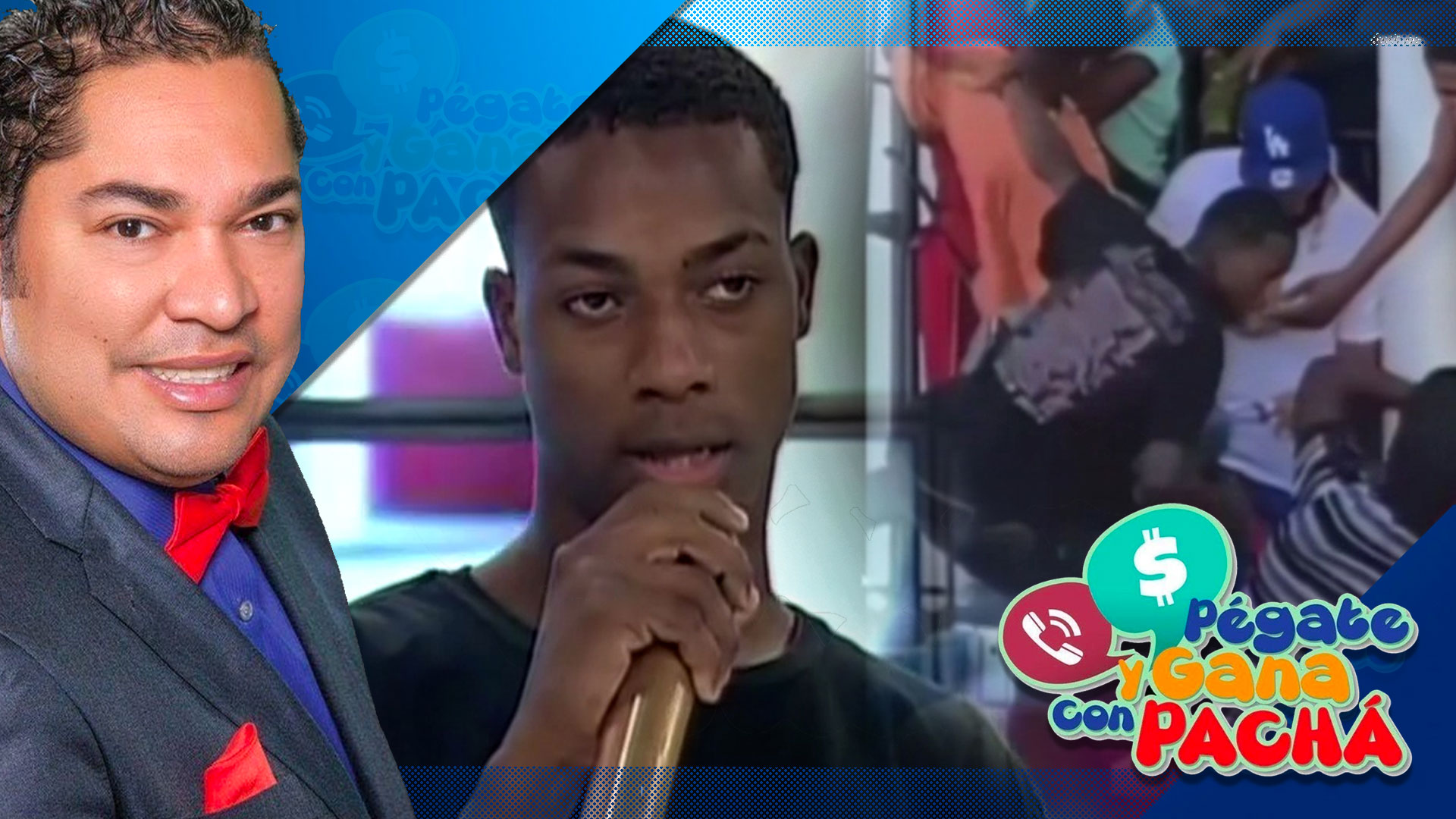 El Pachá Presenta Al Joven Que Se Tiró A Buscar Dinero Que El Alfa Estaba Lanzando Al Aire | Pégate Y Gana Con El Pachá