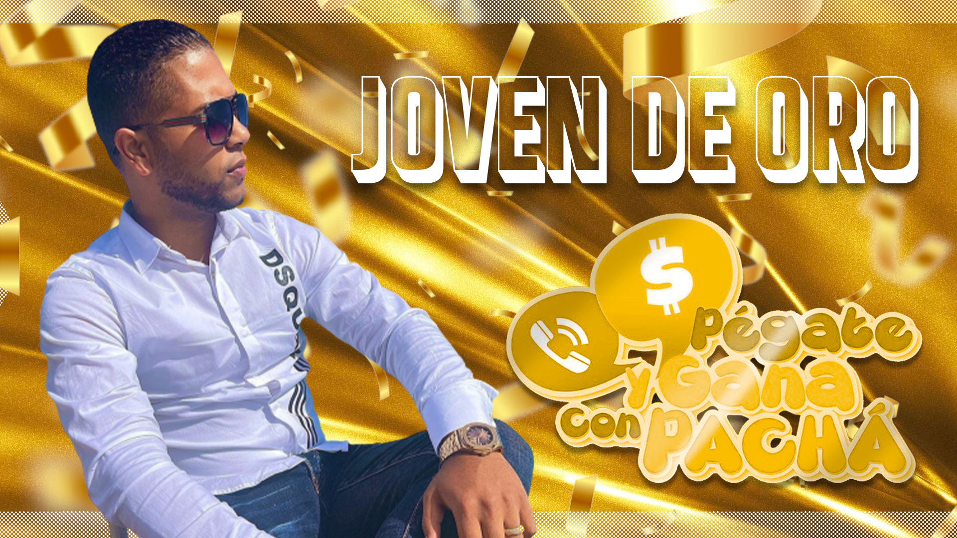 El Pachá Nombra Joven De Oro A Juan Faraón Por Sus Grandes Aportes | Pégate Y Gana Con El Pachá