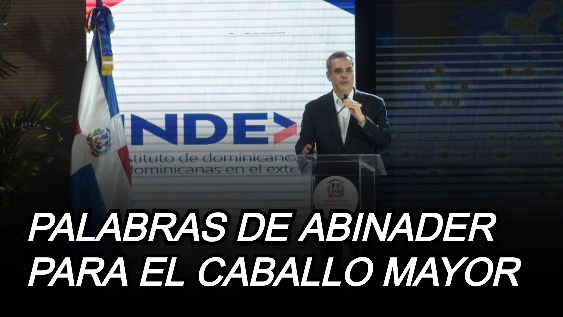 Palabras De Abinader Sobre El Fallecimiento De Johnny Ventura