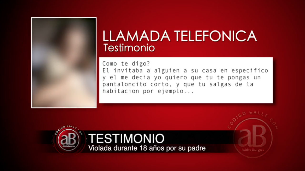 Papá Pederasta: “Mi Padre Me Embarazó Y Me Obligó A Abortar” Código Calle Con Addis Burgos