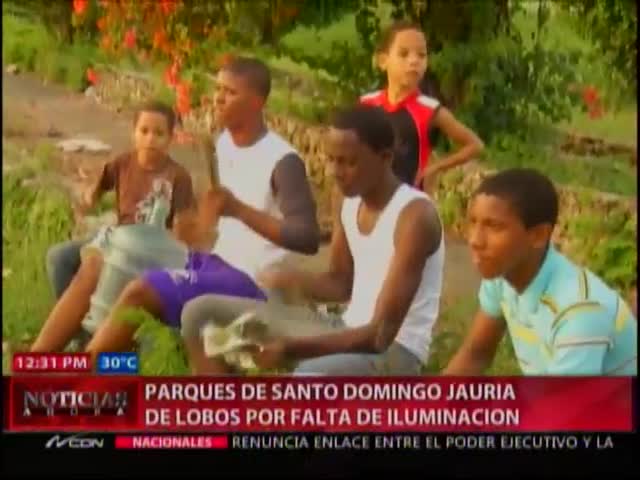Parques De Santo Domingo Se Vuelven Un Peligro En La Noche