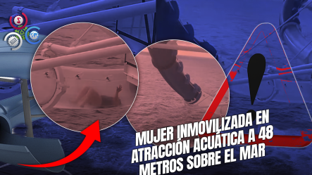 Pasajera Queda Atrapada En Tobogán De Crucero A 48 Metros Sobre El Mar Durante Huracán