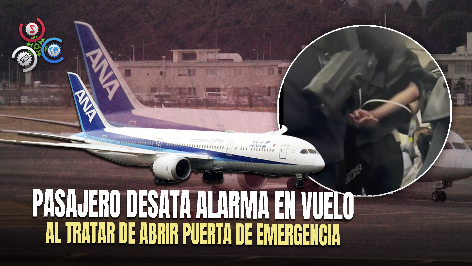 Pasajero Intenta Abrir Puerta De Emergencia En Vuelo Tokio-Houston