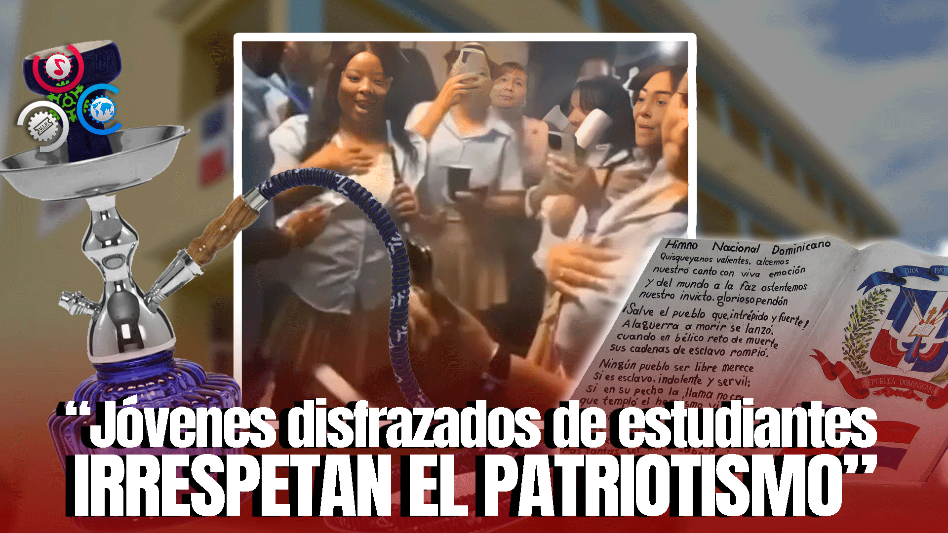 Indignación Por Video De Jóvenes En Uniformes Escolares Fumando Hookah Durante Himno Nacional