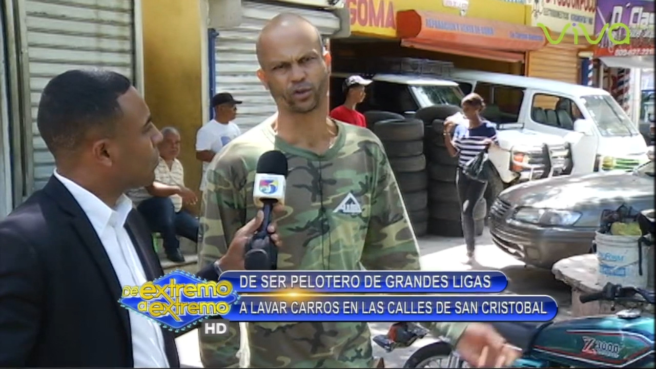 De Ser Pelotero De Grandes Ligas A Lavar Carros En Las Calles De San Cristóbal