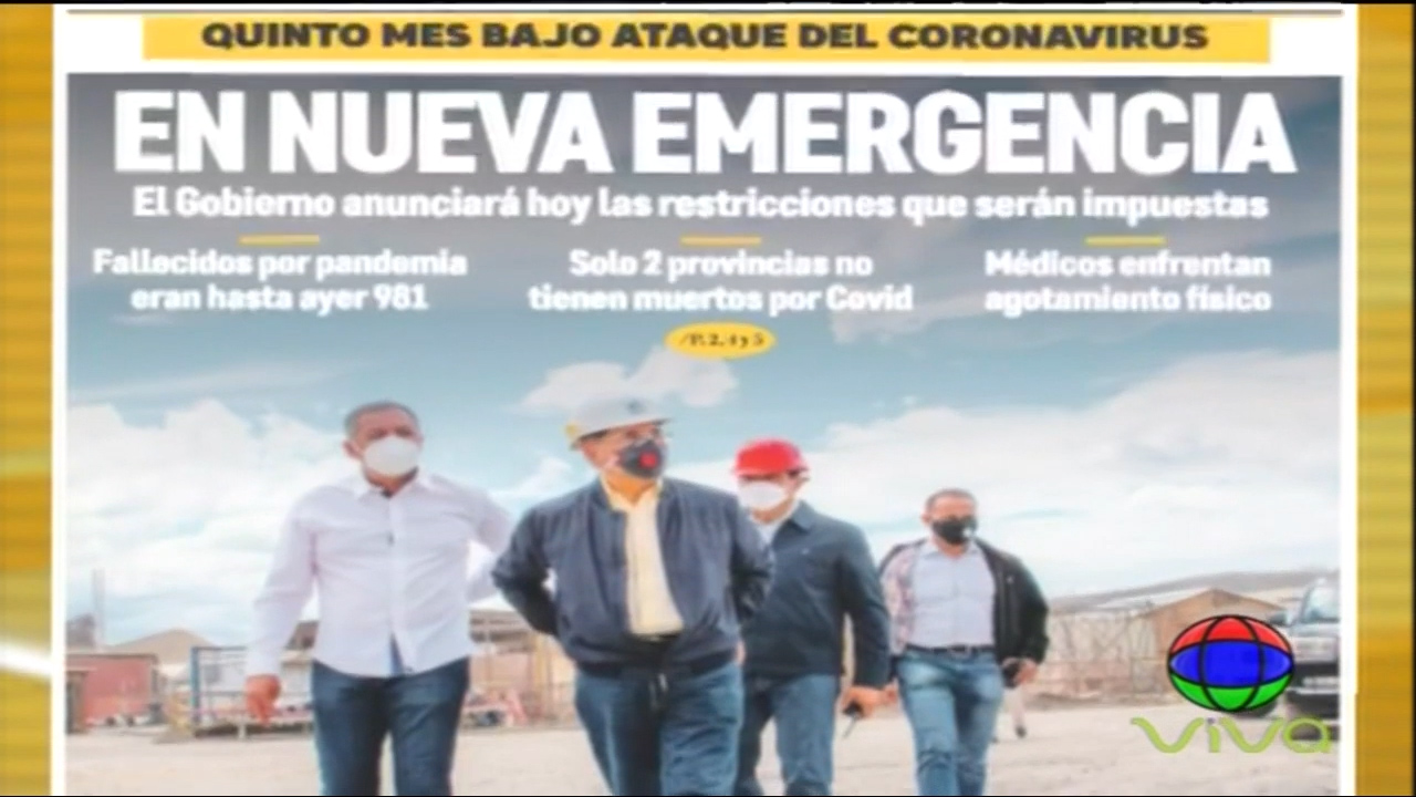 Las Principales Portadas De Los Periódicos En El Día De Hoy 20 De Julio Del Año 2020