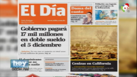 Entérate De Las Noticias Con Las Principales Portadas De Los Diarios De Hoy 14 De Noviembre 2018