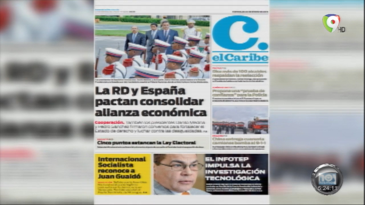 Portada De Los Periódicos Del Día De Hoy 30 De Enero 2019