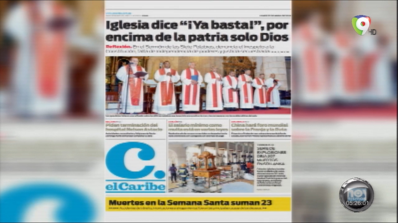 Portada De Los Periódicos Del Día De Hoy 22 De Abril Del 2019