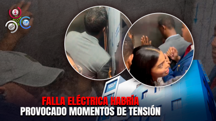 Periodistas Que Estuvieron Atrapados En Ascensor De Indotel, Permanecieron Más De 30 Minutos