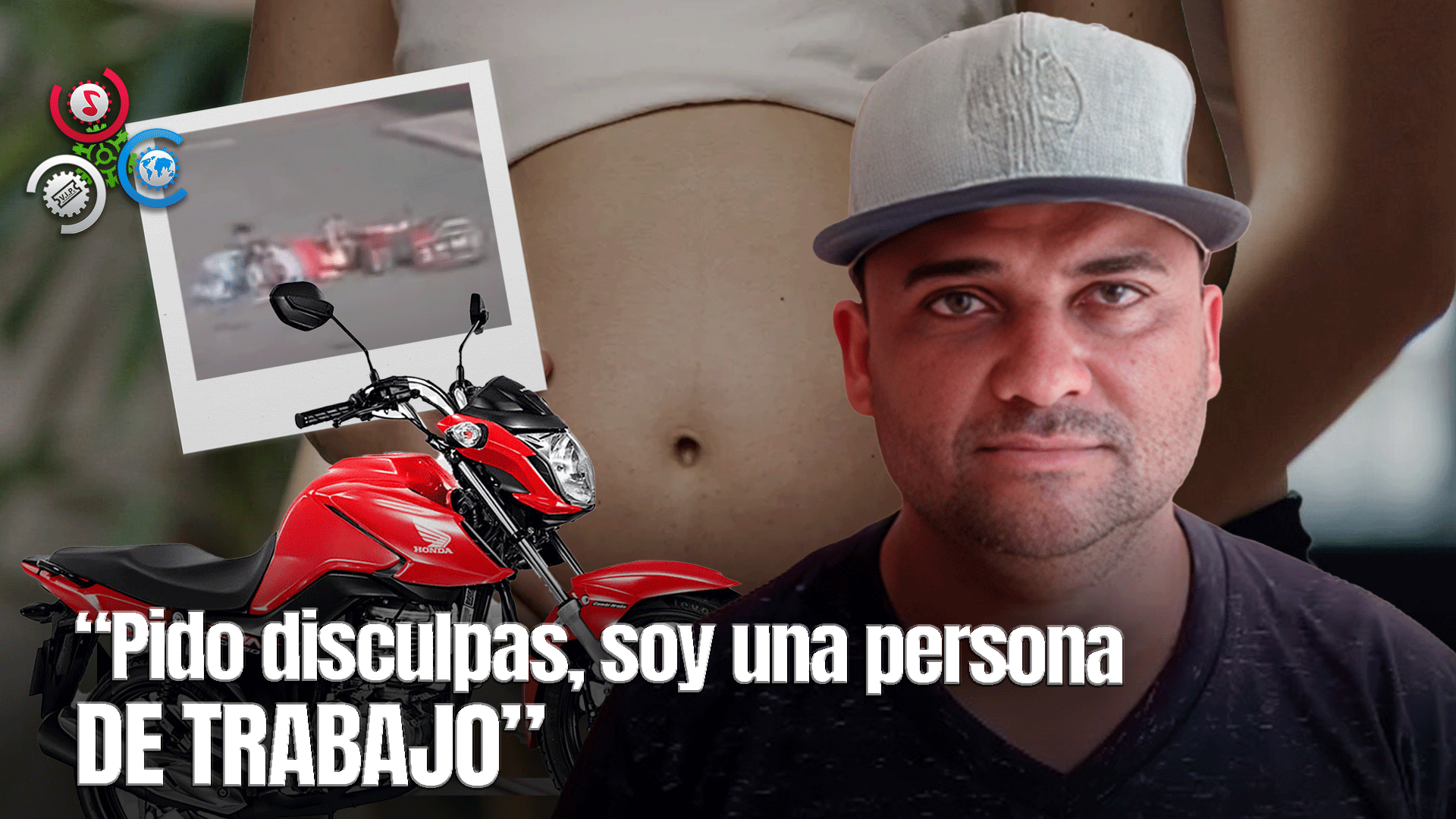 Se Entrega Hombre Que Tumbó A Mujer Embarazada Y A Hija Cuando Se Desplazaban En Motocicleta En Moca
