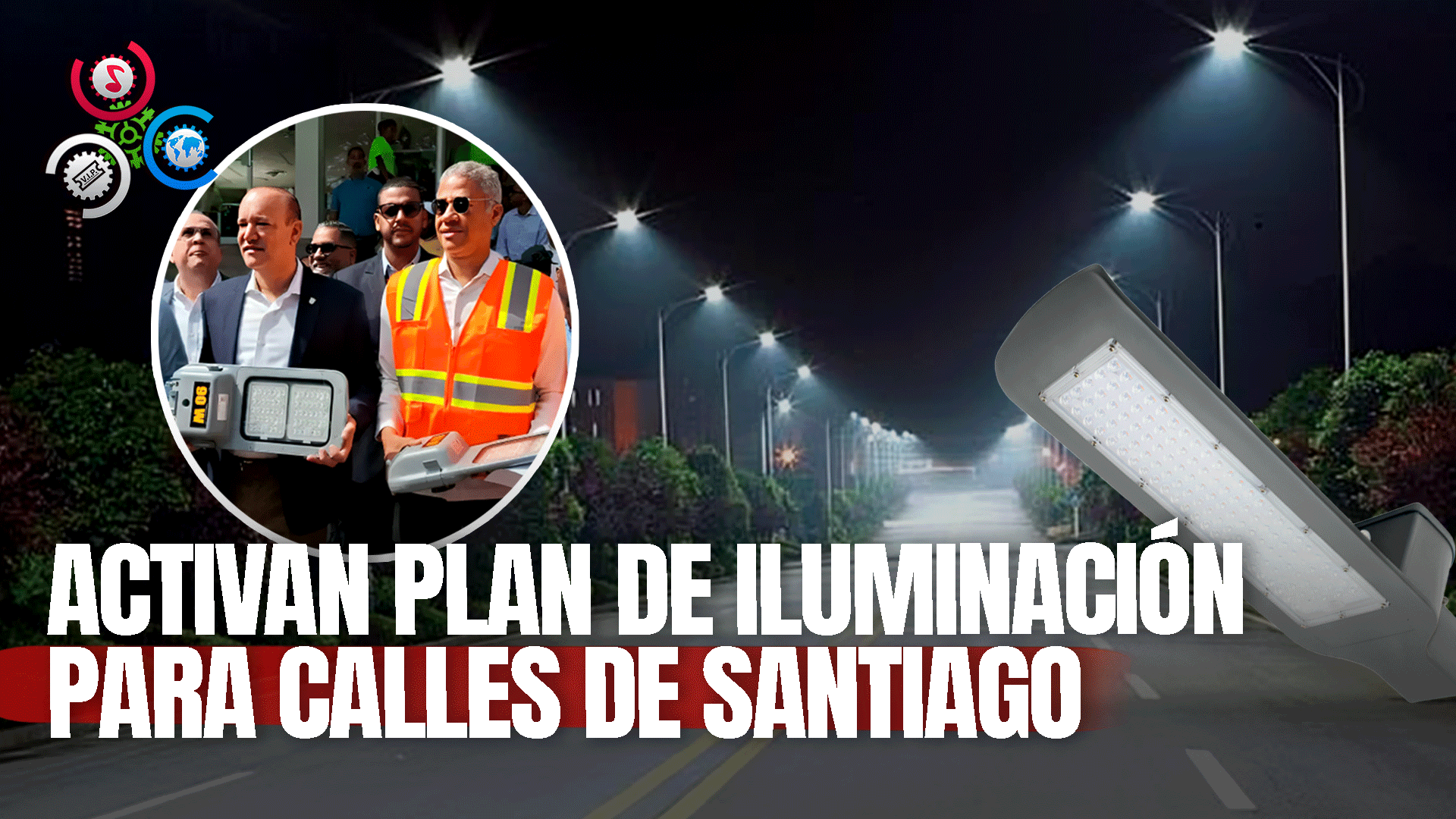 Edenorte Y La Alcaldía De Santiago Anuncian Plan De Iluminación En Santiago