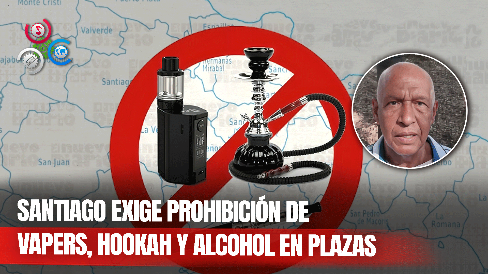 Ciudadanos De Santiago Piden Prohibición De Vapers, Hookah Y Alcohol En Plazas Y Parques