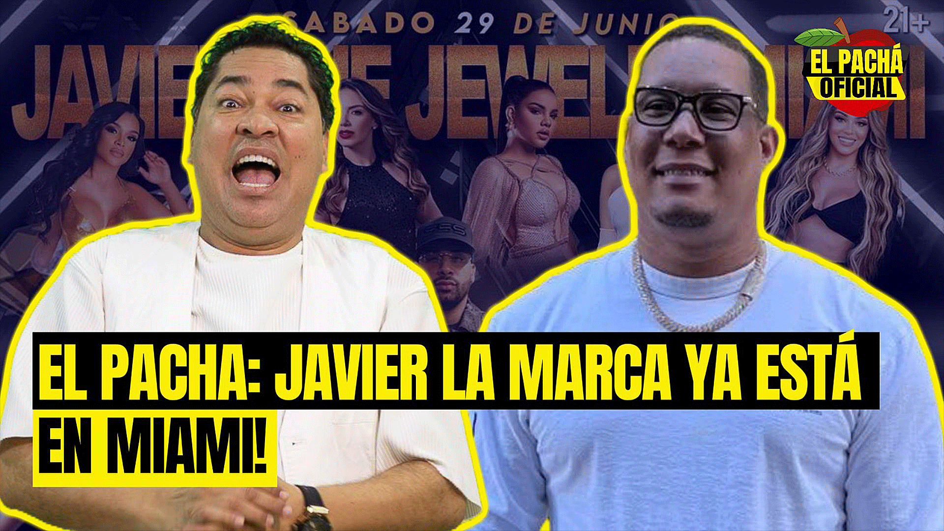 EL PACHA: JAVIER LA MARCA YA ESTA EN MIAMI