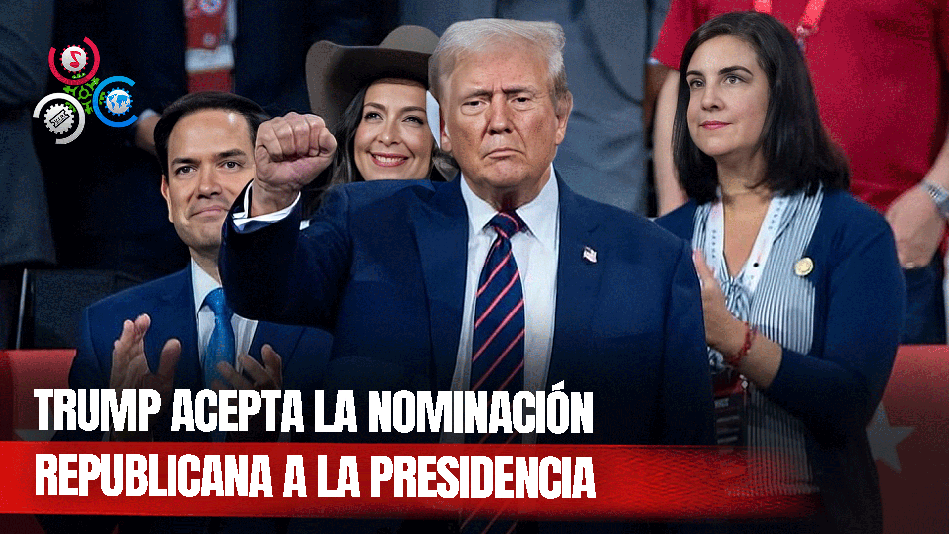 Este Es El Momento Cuando Donald Trump Acepta Formalmente La Nominación Republicana A La Presidencia