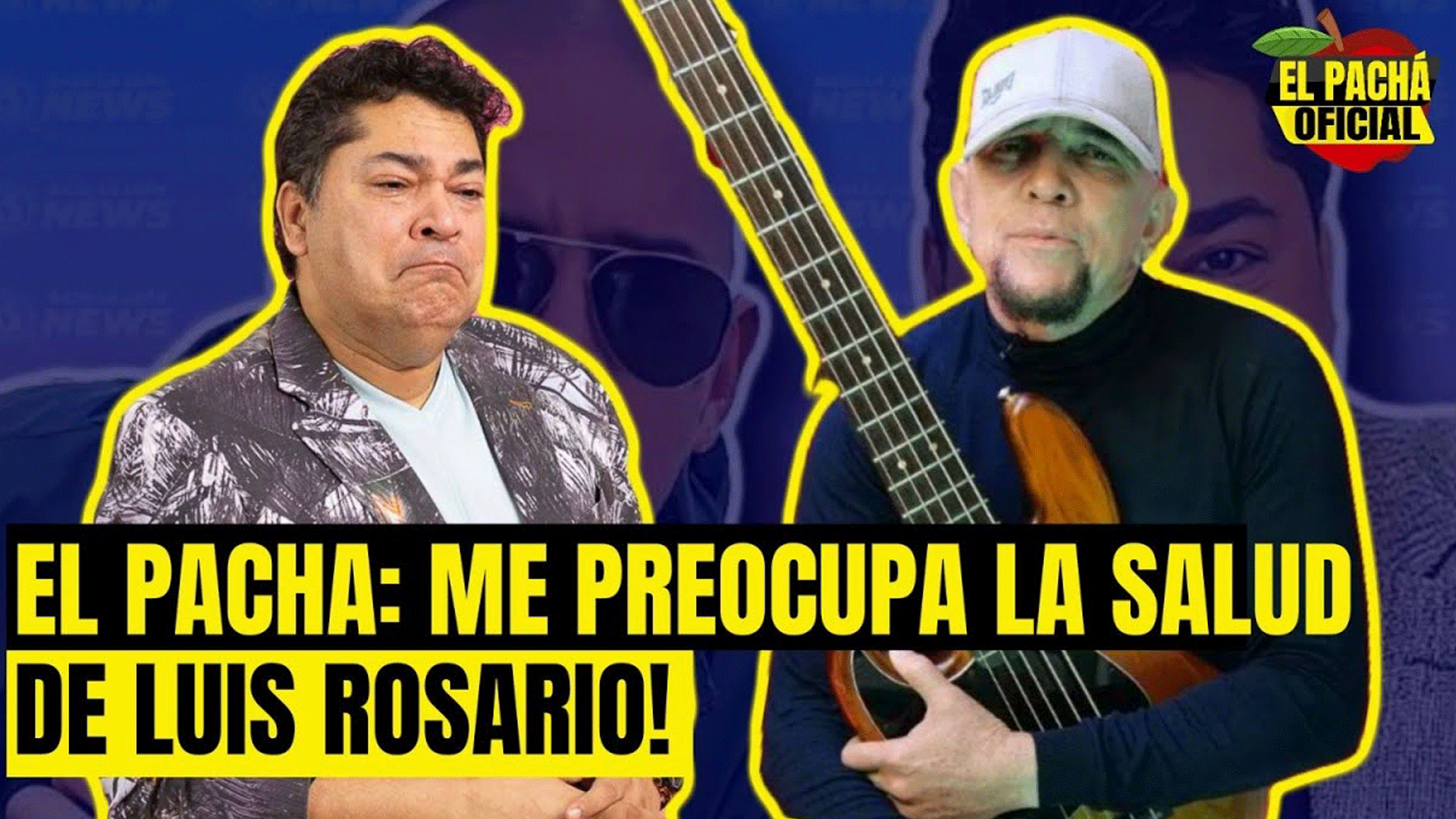 EL PACHA OFICIAL : ME PREOCUPA LA SALUD DE LUIS ROSARIO