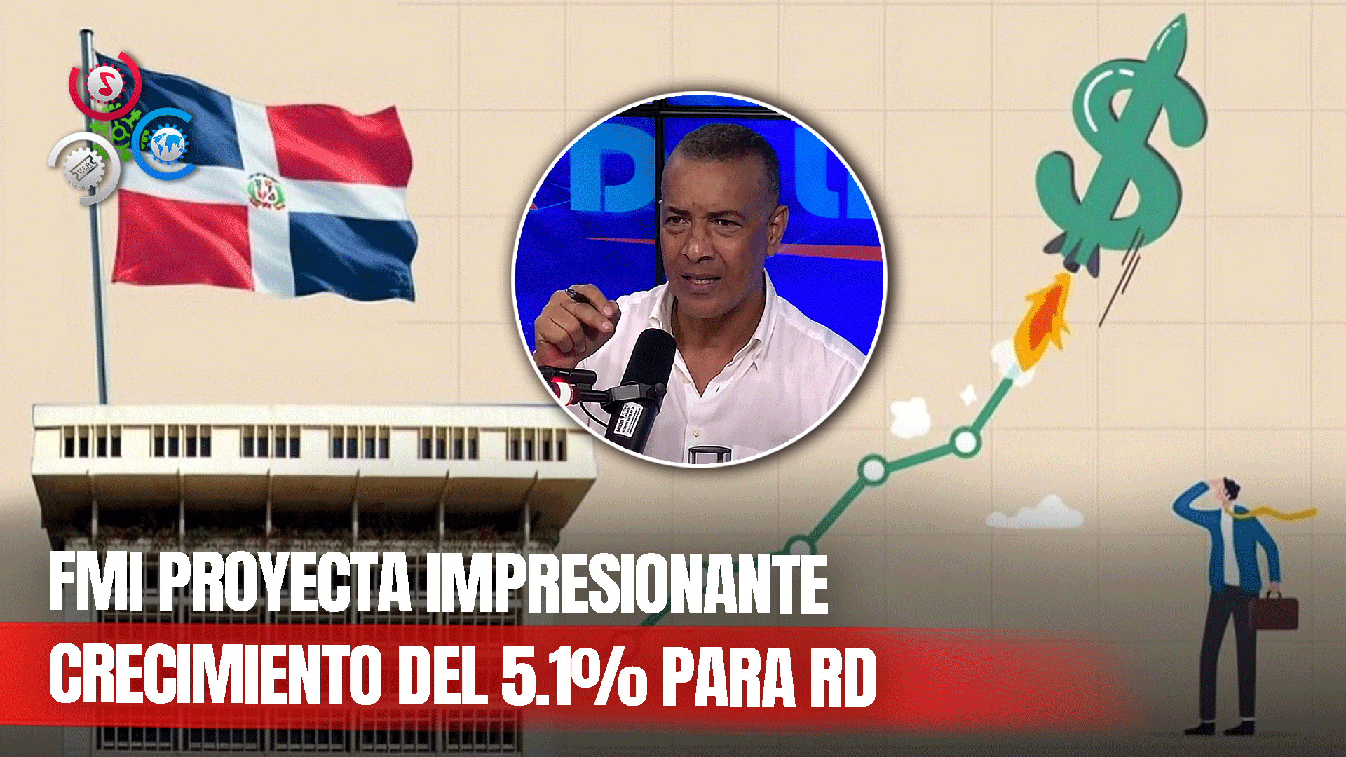 Misión FMI Estima RD Crecerá 5.1 % Del PIB