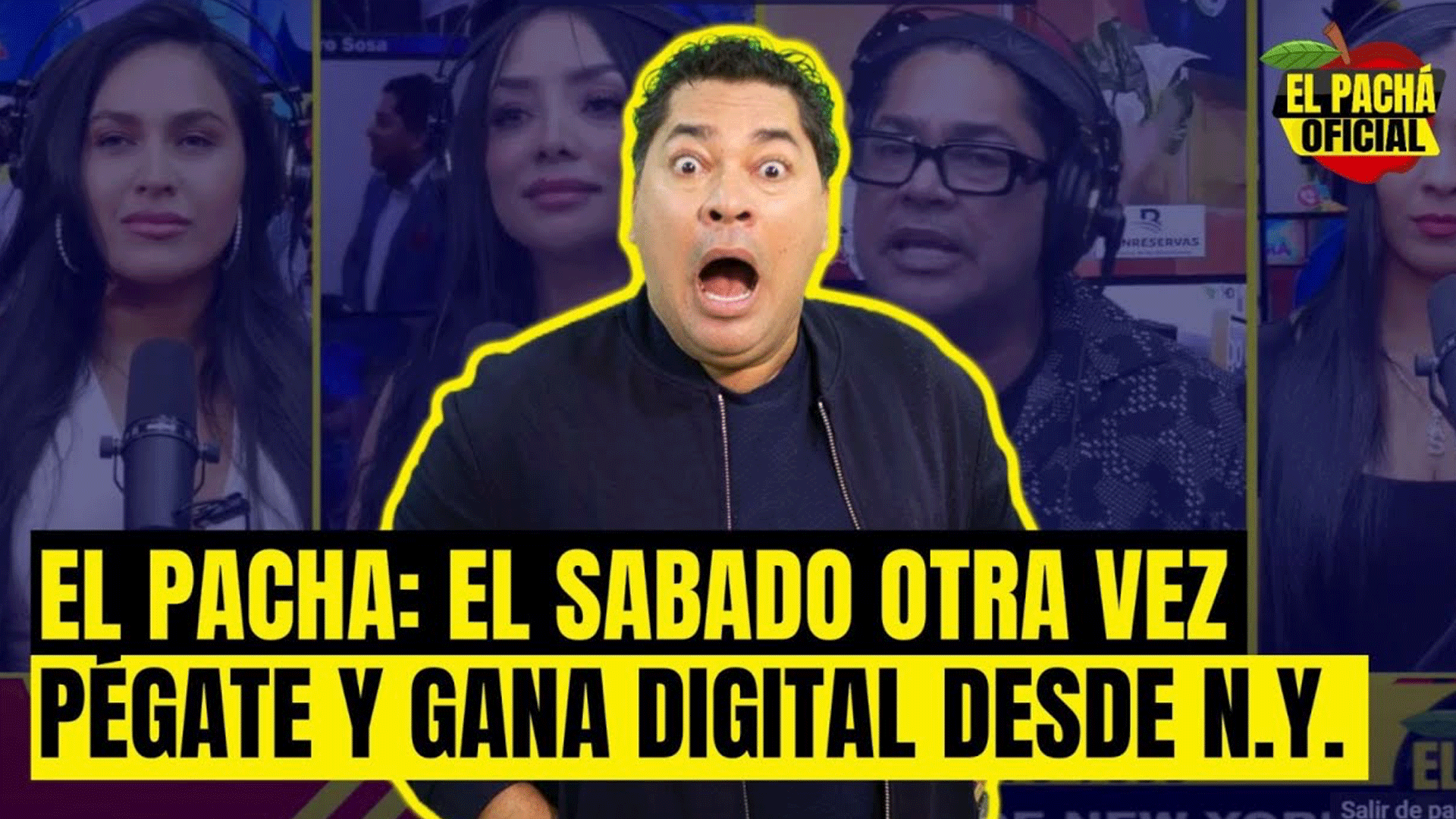 EL PACHA OFICIAL : EL SABADO OTRA VEZ PEGATE Y GANA DIGITAL DESDE N.Y